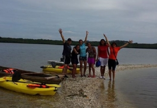  dopo il giro in kayak 